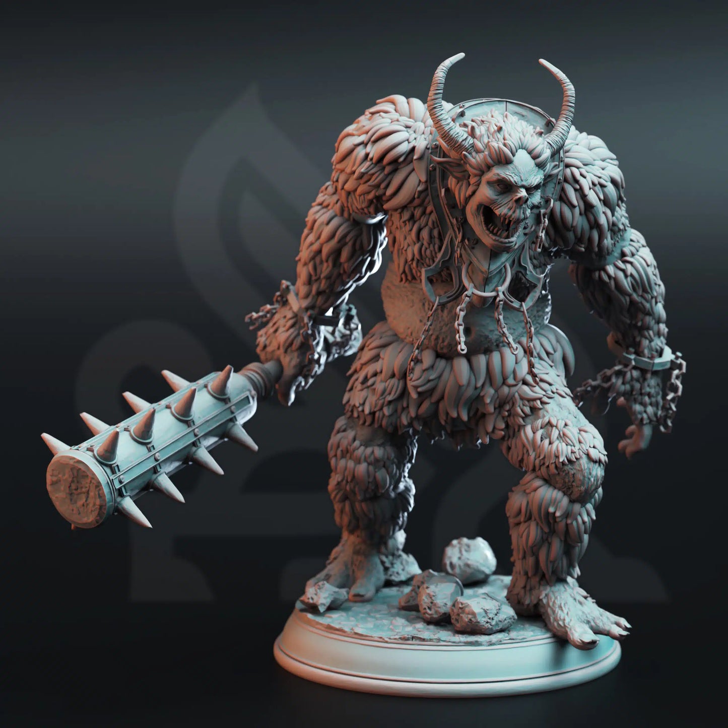 Tulva Drolls – Snow Trolls of the Deep - 3D Printed Monster Miniatures