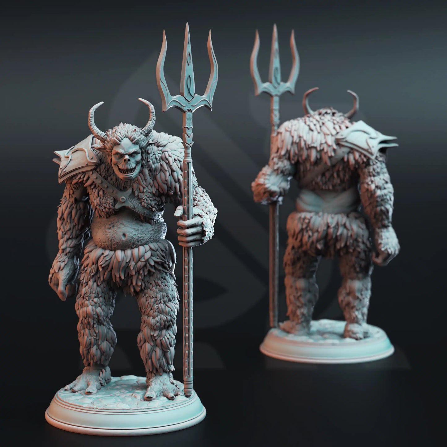Tulva Drolls – Snow Trolls of the Deep - 3D Printed Monster Miniatures