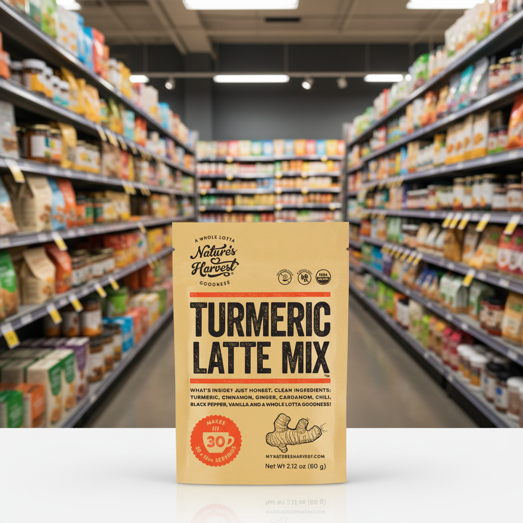 Nature's Harvest Turmeric Latte Mix - 60g
