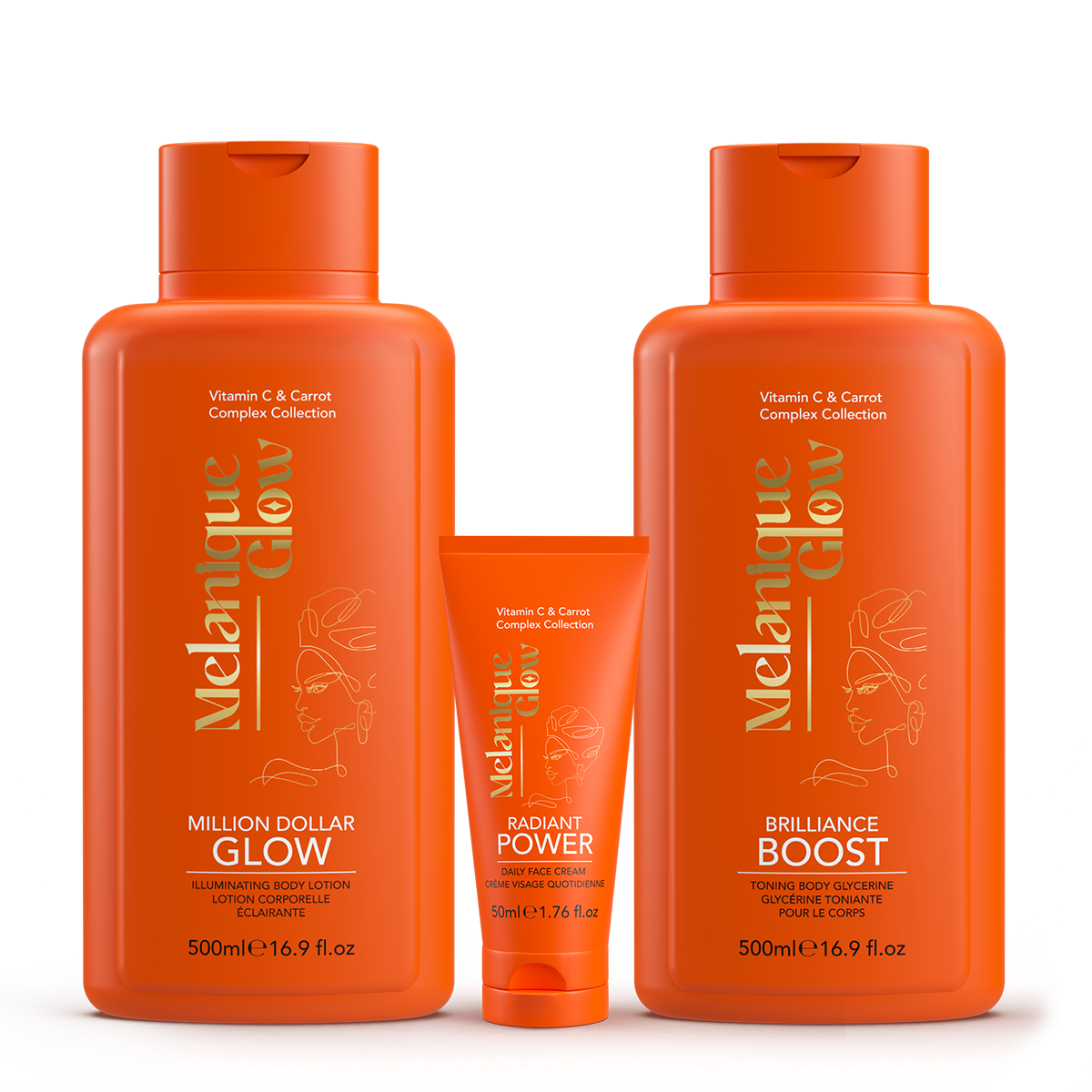 Melanique Glow Ultimate Glow Trio