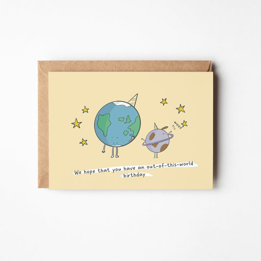 Out Of This World Greeting Card