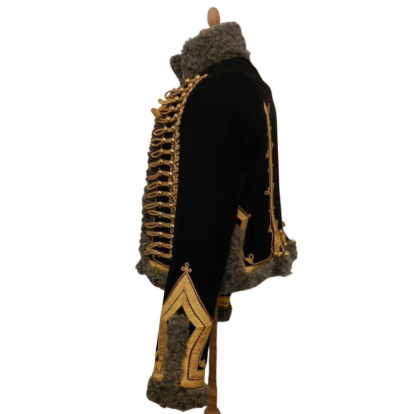 Napoleonic Hussars Uniform, Military Style Jacket, Tunic Pelisse Jimi Hendrix Jacket, Napoleonic Wedding Coat