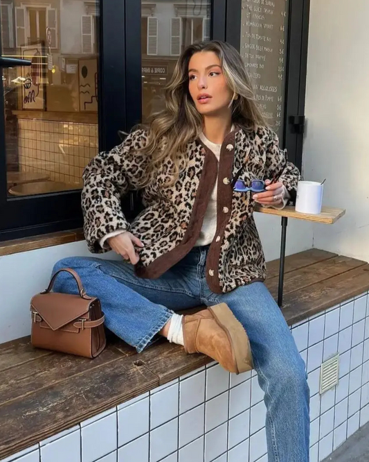 Vivian | Stylish Leopard Cardigan