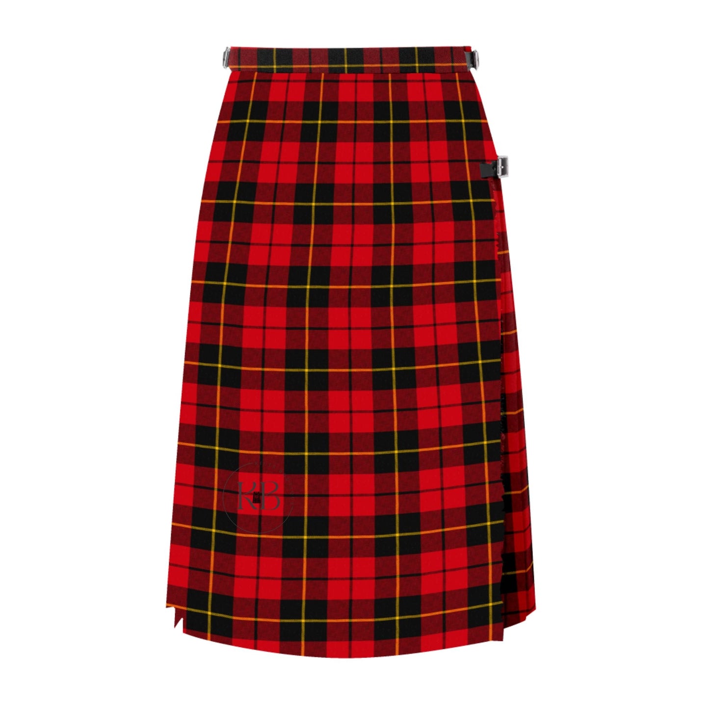 Ladies Tartan Kilted Full Length Kilted Hostess Tartan Skirt Length 38 inches