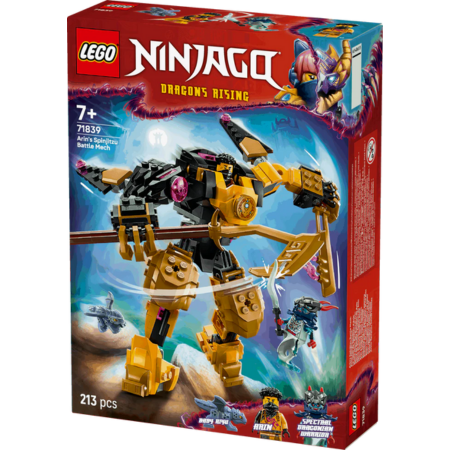Lego Ninjago 71839 Arin's Spinjitzu Battle Mech Playset for Age 7 & Up
