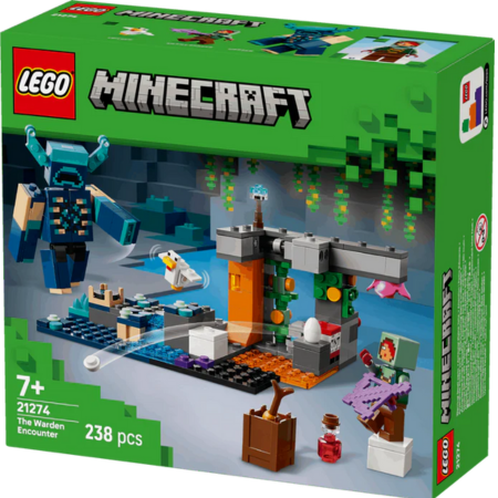 Lego Minecraft 21274 The Warden Encounter Playset for Ages 7 and Up