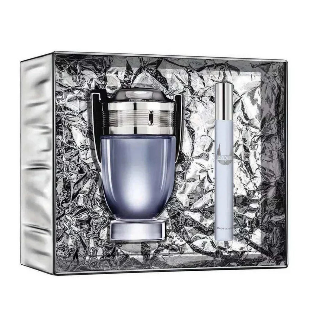 Paco Rabanne Invictus Gift Set 100ml EDT + 10ml EDT