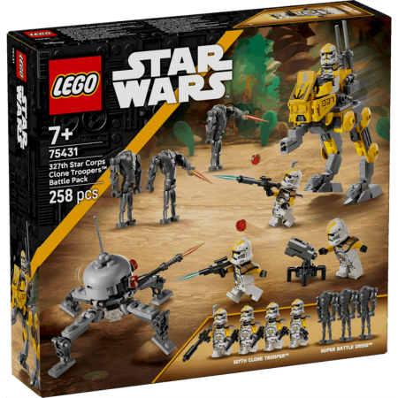 Lego Star Wars 75431 327th Star Corps Clone Trooper Battle Pack Age 7+
