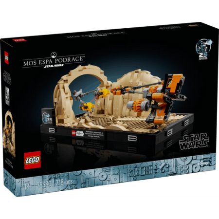 Lego Star Wars 75380 Mos Espa Podrace Diorama for Adults Ages 18 & Up