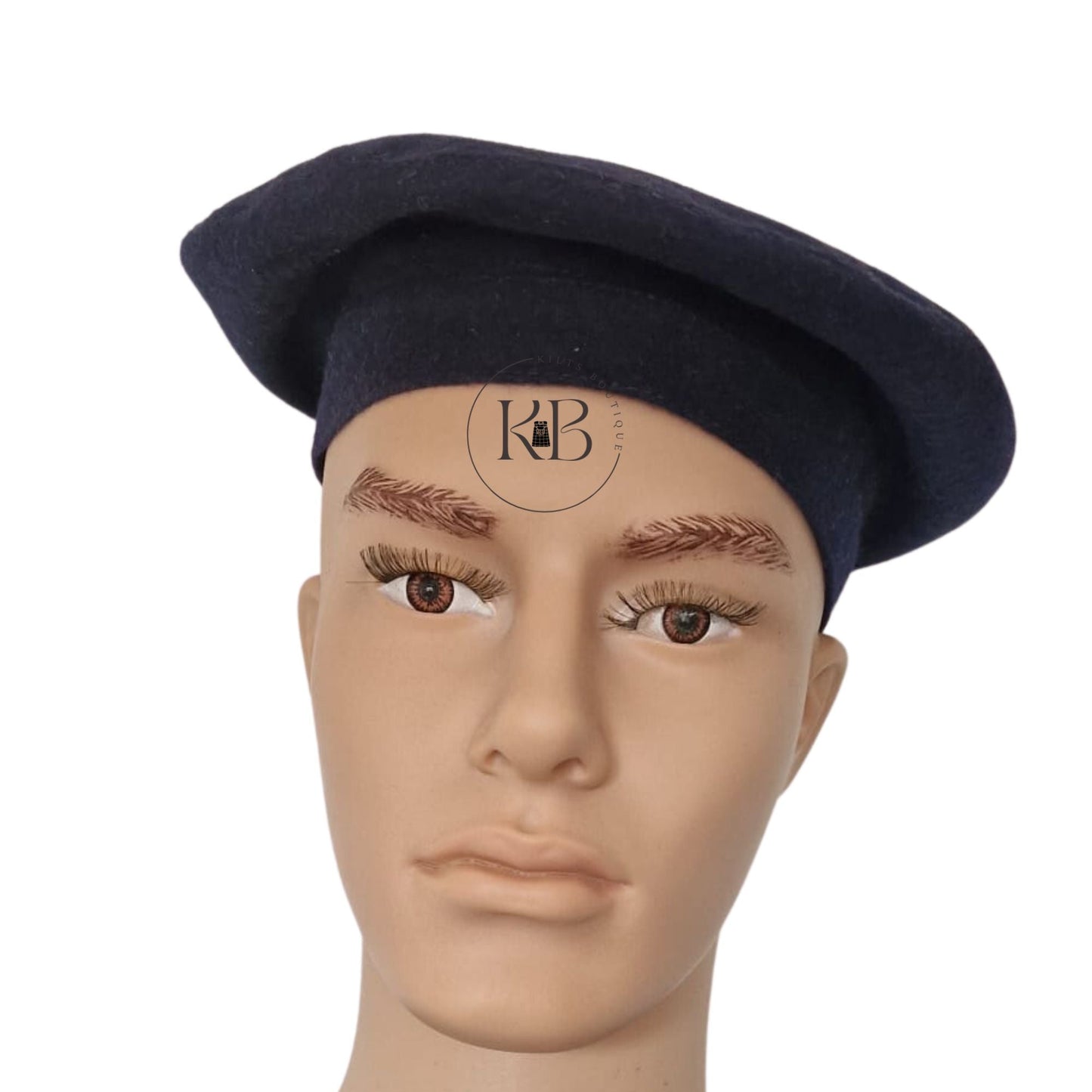 Blue Scottish Tam O Shanter Hat Military Bonnet Beret Balmoral Army Cap Scott's Hat