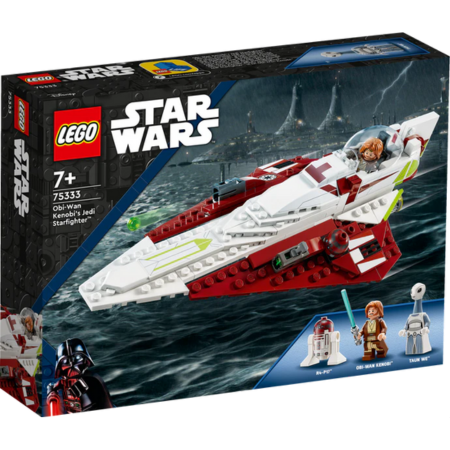 Lego Star Wars 75333 Obi-Wan Kenobi’s Jedi Starfighter for Ages 7 & Up
