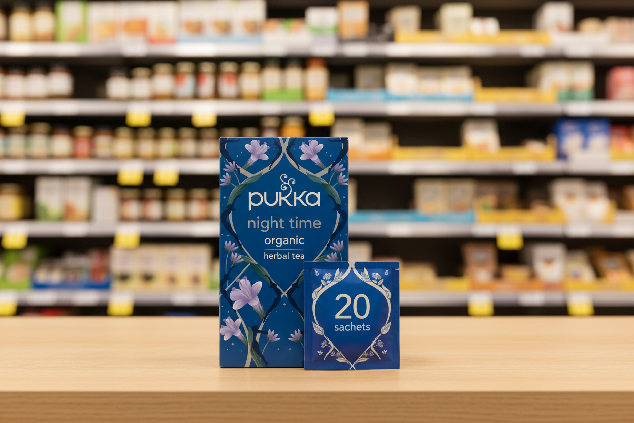 Pukka Organic Night Time 20 Herbal Tea Sachets