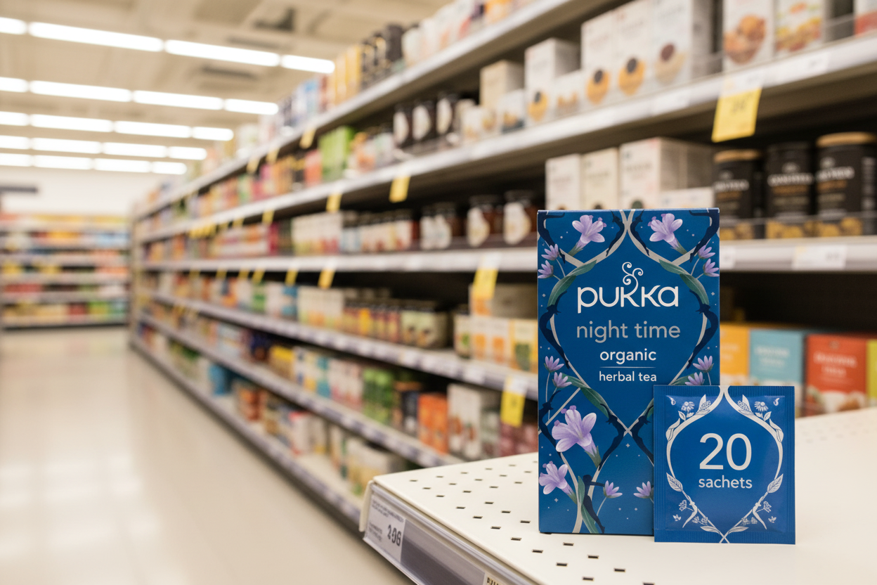 Pukka Organic Night Time 20 Herbal Tea Sachets