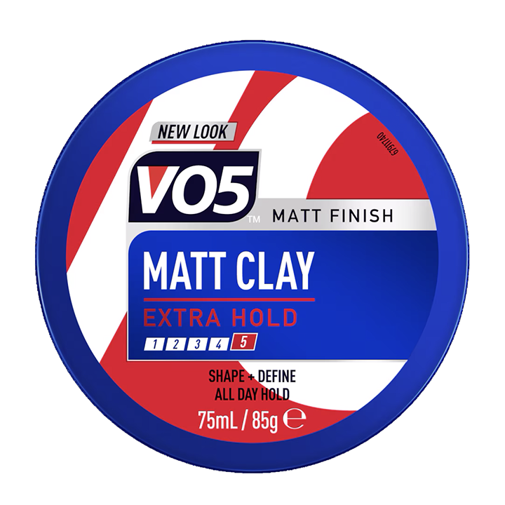 VO5 Matt Clay Natural Matte Finish & Strong Hold for Textured Hair 75 ml/2.54 oz