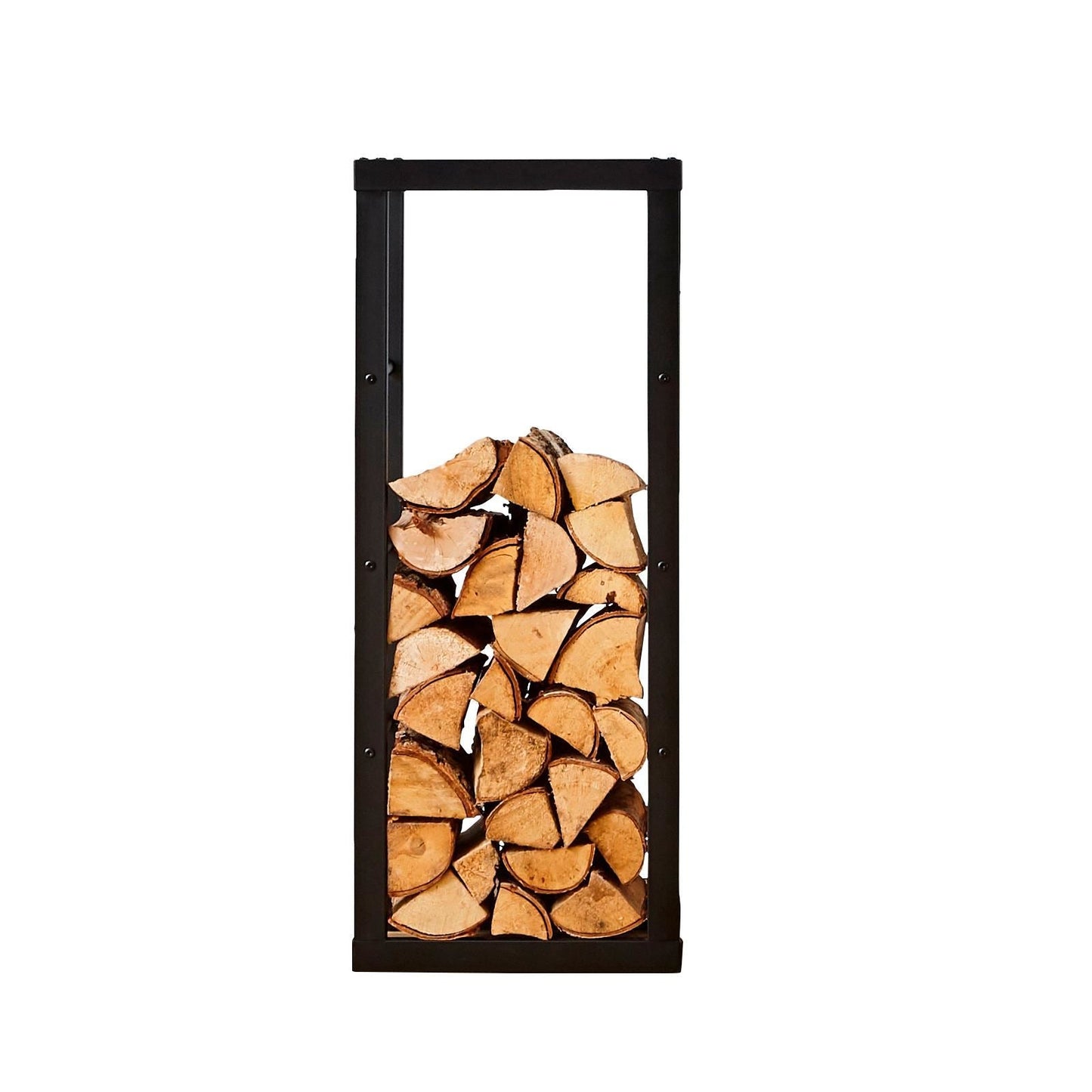 Premium Firewood Log Rack - Rust-Resistant & Sturdy - Keep Wood Dry & Clean - Space-Saving Design