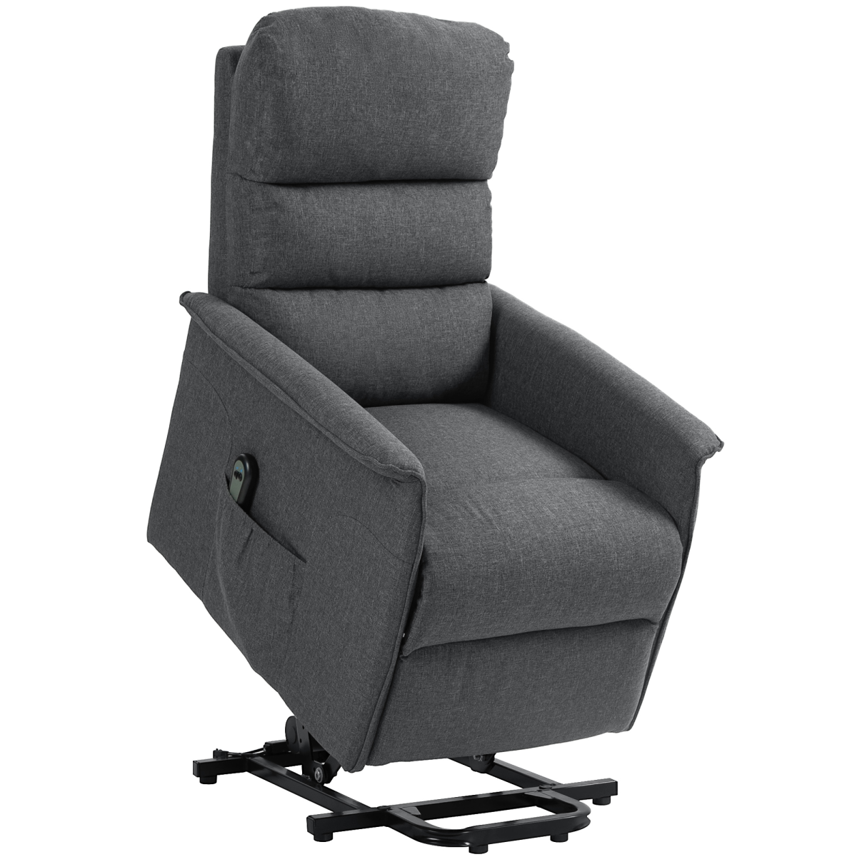 HOMCOM Power Lift Recliner Electric Reclining Chair with Remote Control
