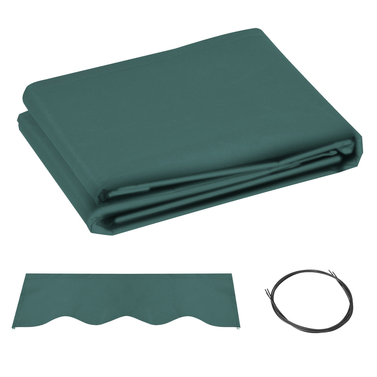 Outsunny Replacement Canopy for 3 x 2.5 m Awning (Fabric Only)