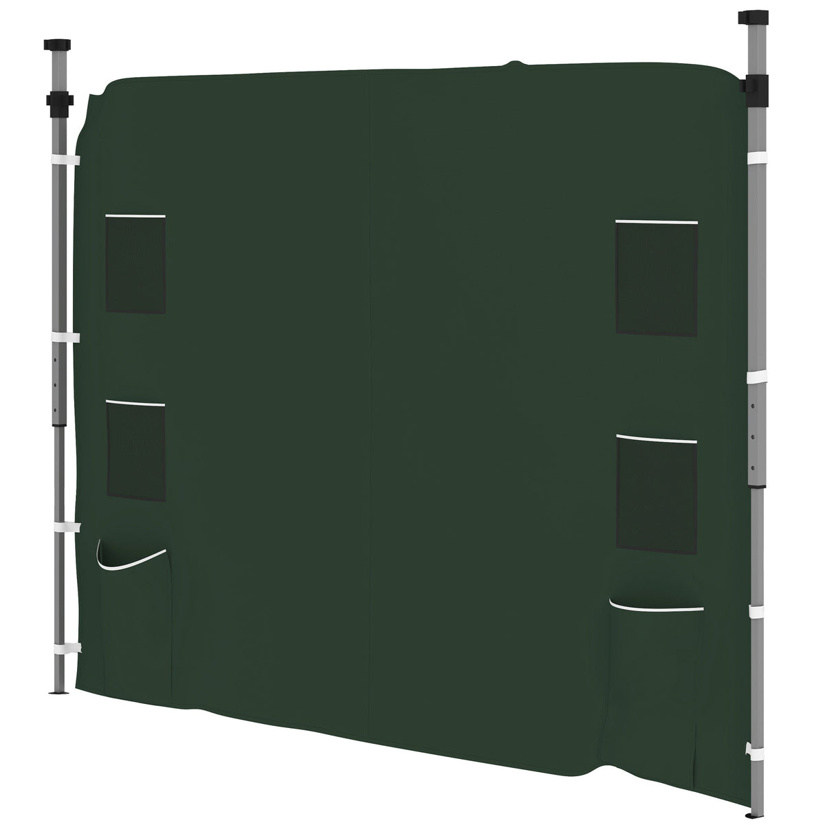 Outsunny Side Panel for 3x3 m Pop Up Gazebos, 1 Pack Sidewall Only