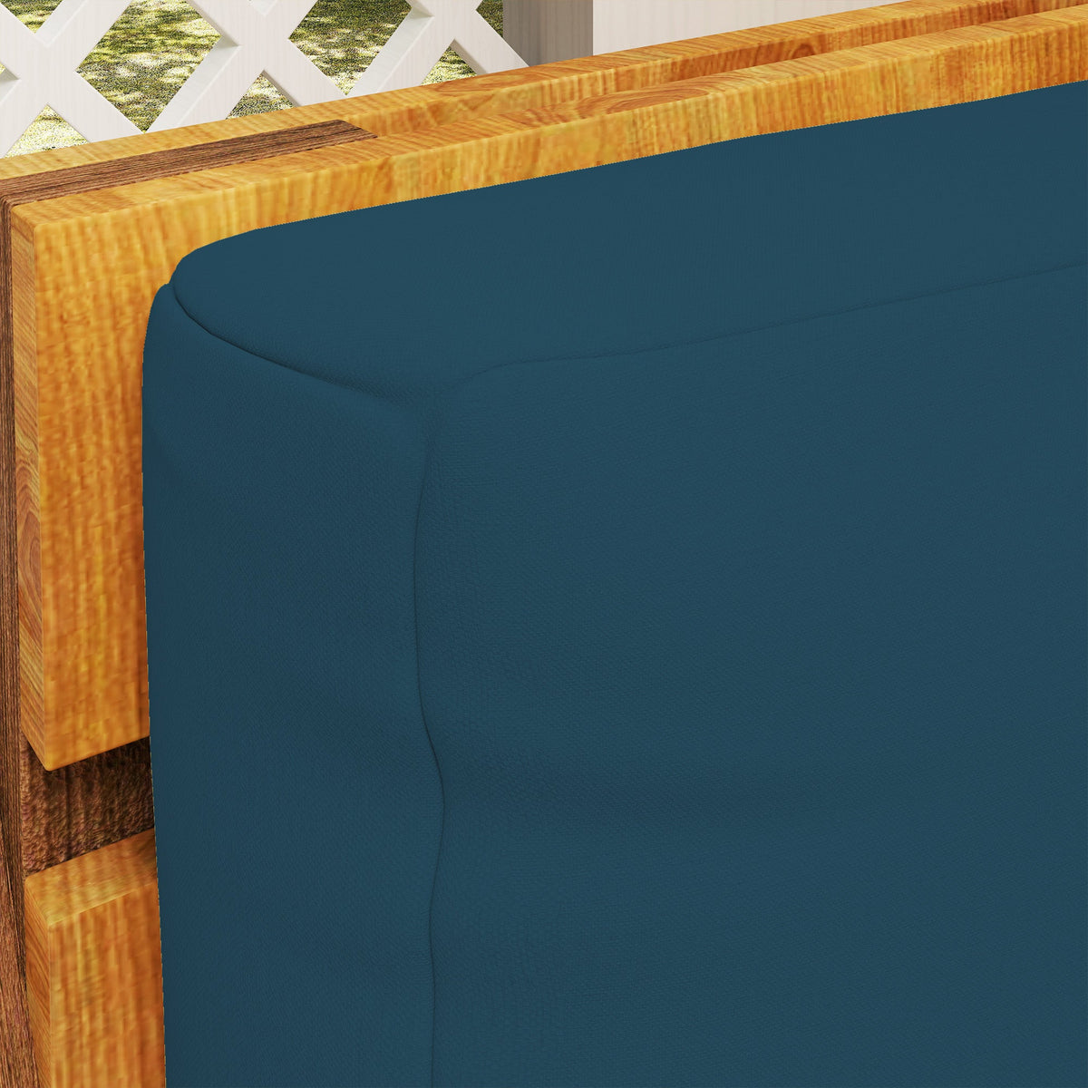 Outsunny 2 Seat Pallet Cushions 20cm Thick Outdoor Seat Pads