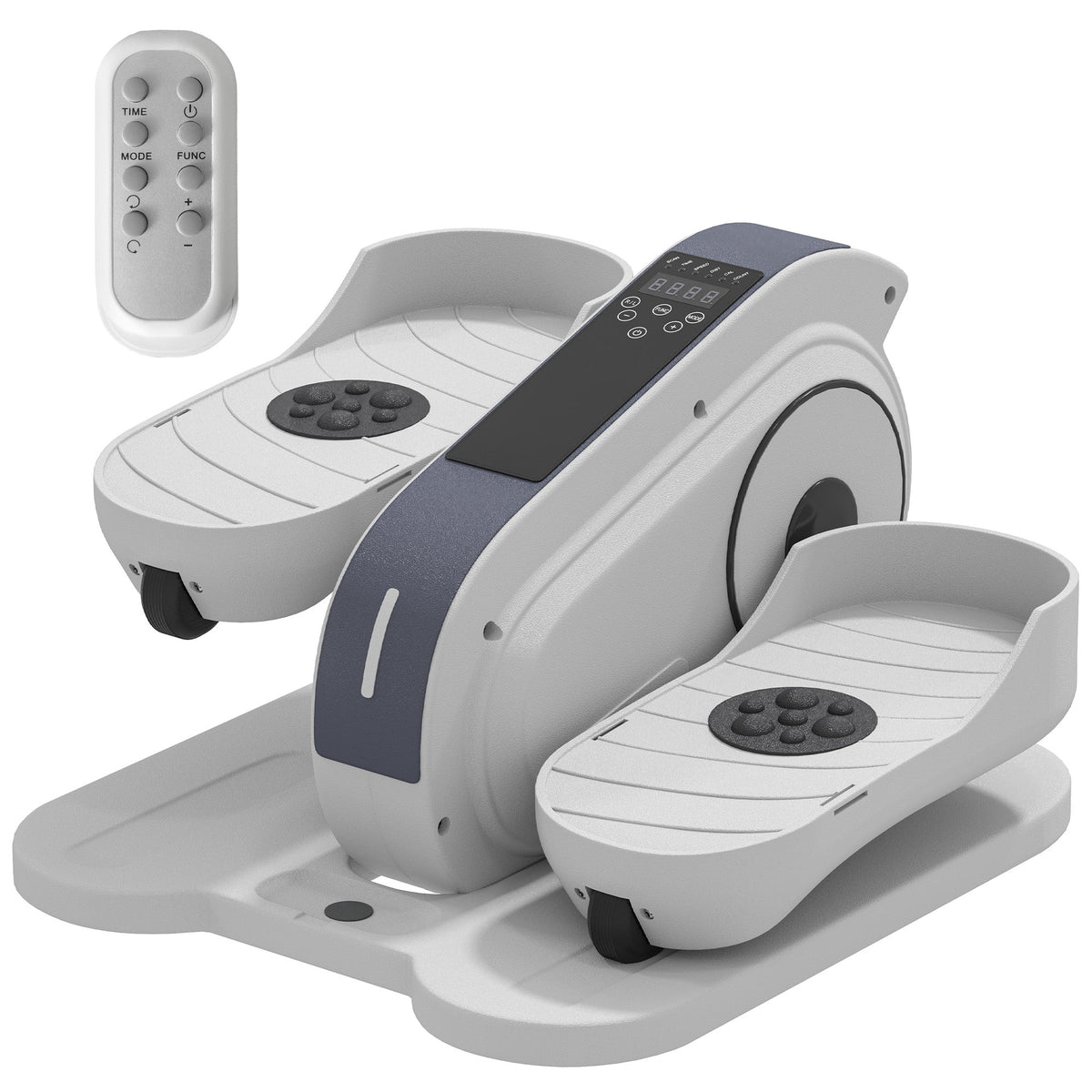 SPORTNOW Under Desk Elliptical Machine Pedal Exerciser w/ 10 Speeds