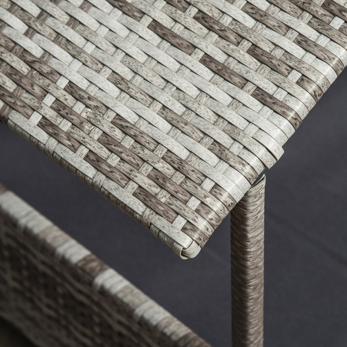 PawHut Wicker Dog House, Rattan Pet Bed with Soft Cushion