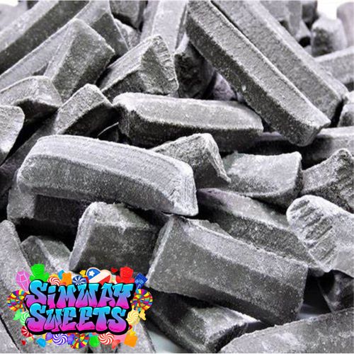 Liquorice Rock Simway Sweets