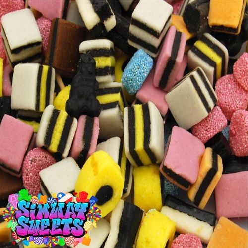 Liquorice Allsorts Simway Sweets