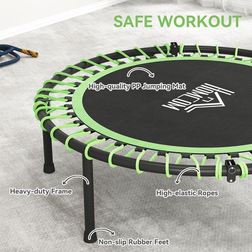HOMCOM Trampoline Outdoor Bouncer Jumper Adjustable Handle