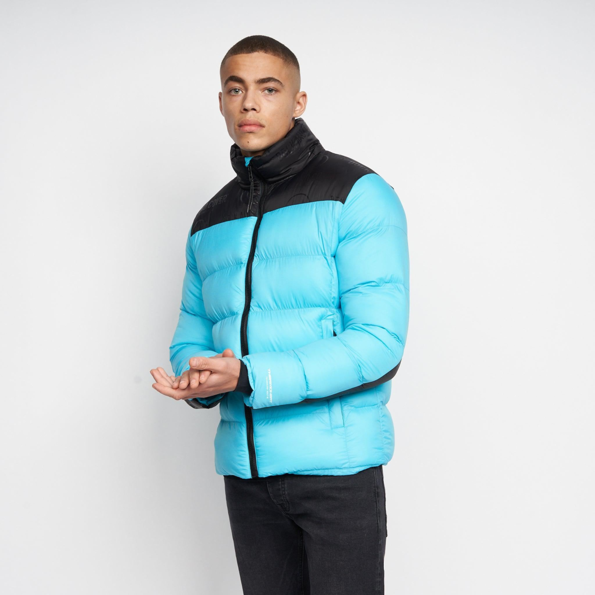 Synflax Puffer Jacket Turquoise