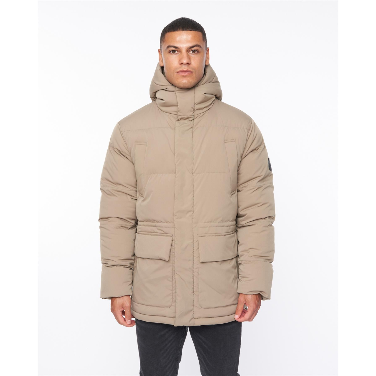 Fletchley Puffer Jacket Beige