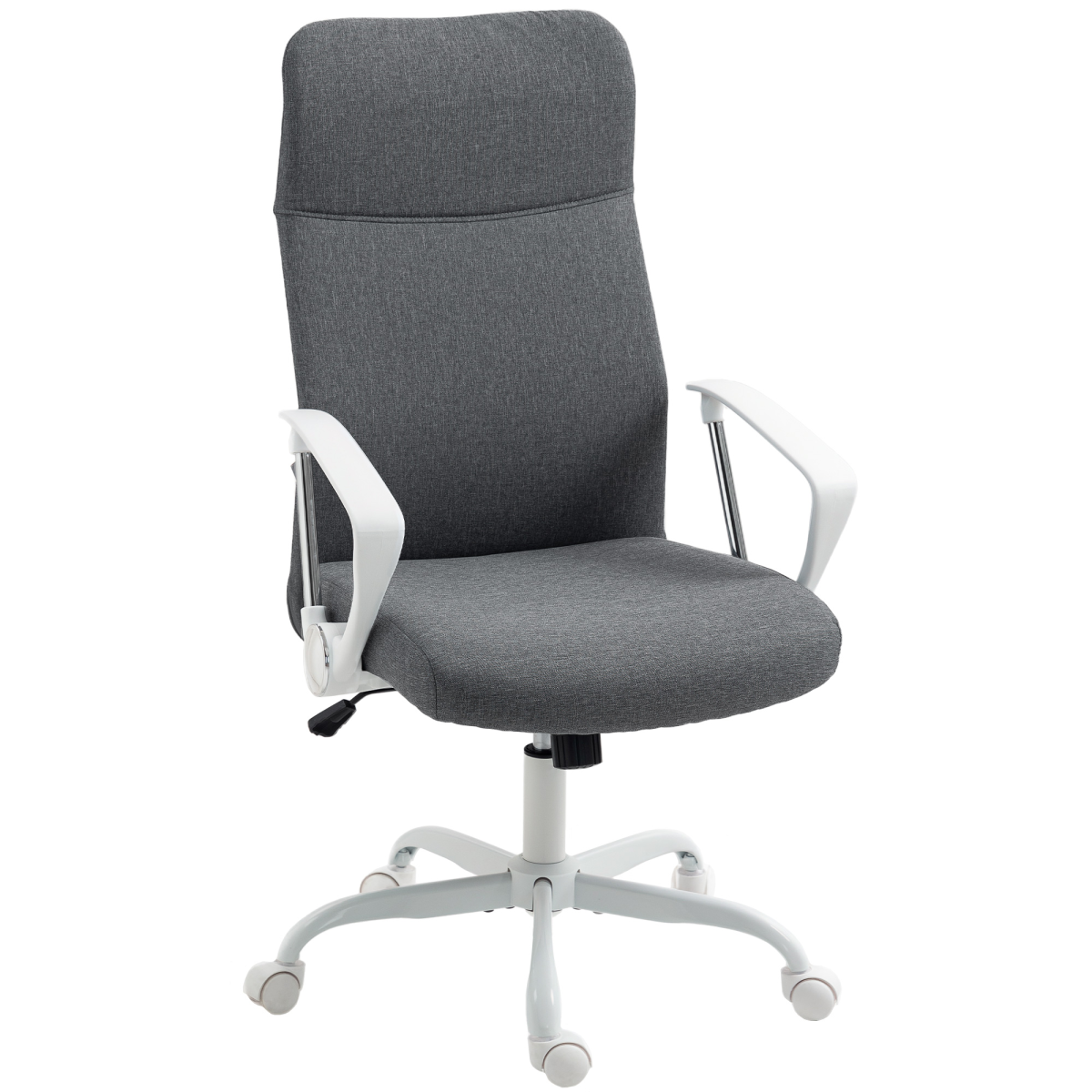 HOMCOM High Back Office Chair, Computer Desk Chair for Home