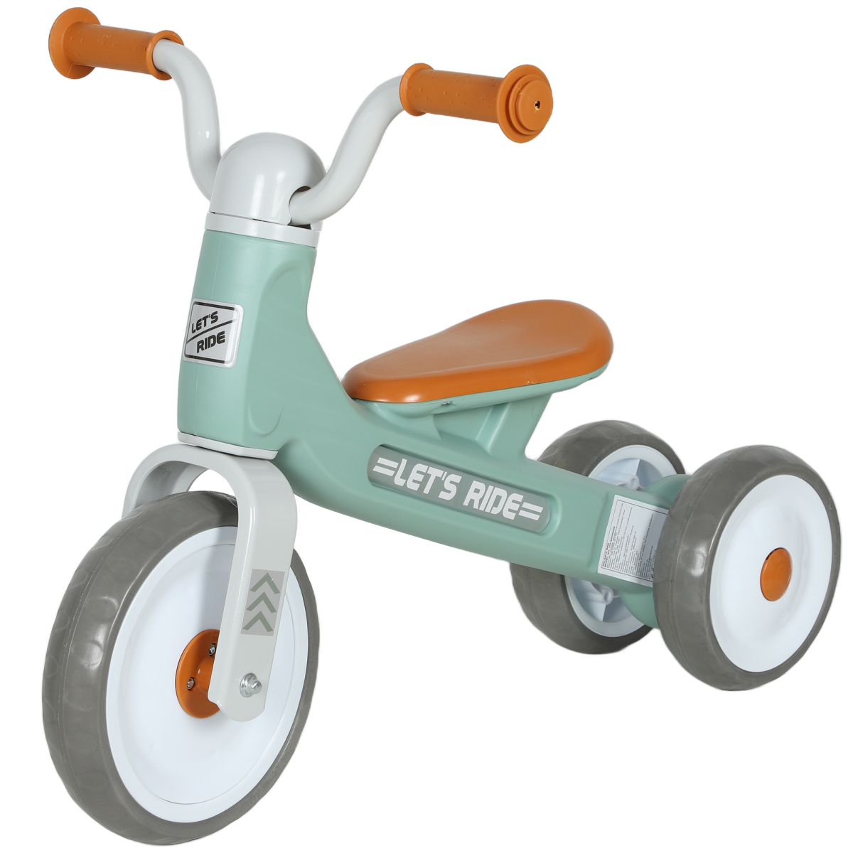 AIYAPLAY Baby Balance Bike with 3 Wheels