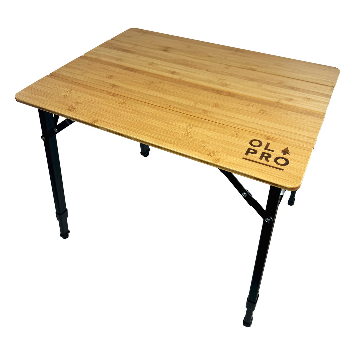 Bamboo Camping Table 4 Folding