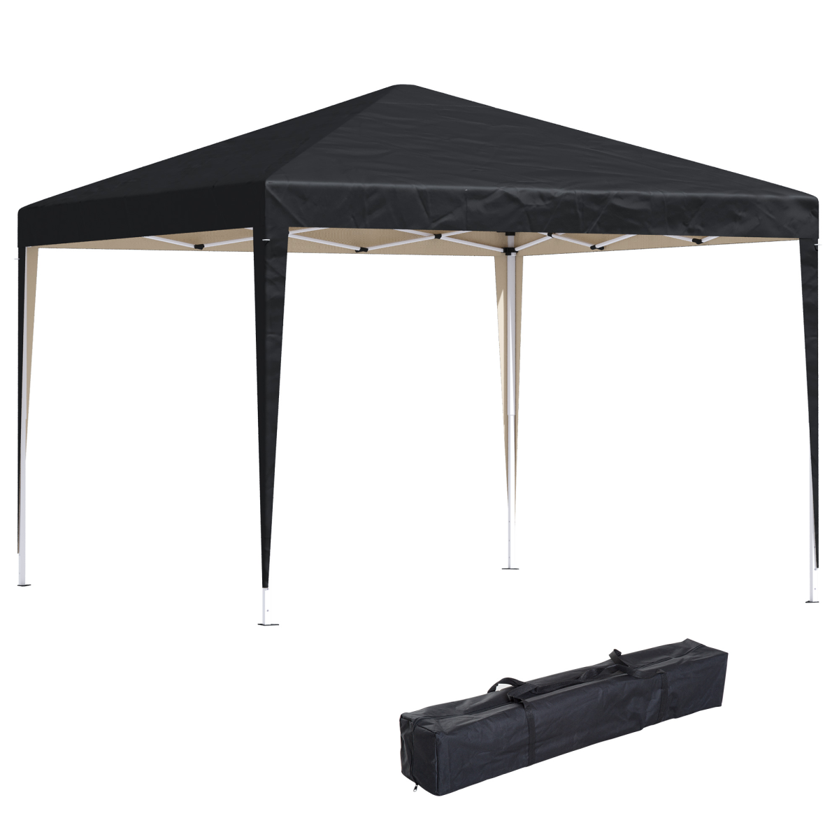 3x3m Garden Pop Up Gazebo Marquee Party Tent Wedding Canopy UV Protection