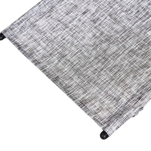 Outsunny Patio Rocking Lounge Chair Zero Gravity Chaise w/ Padded Pillow