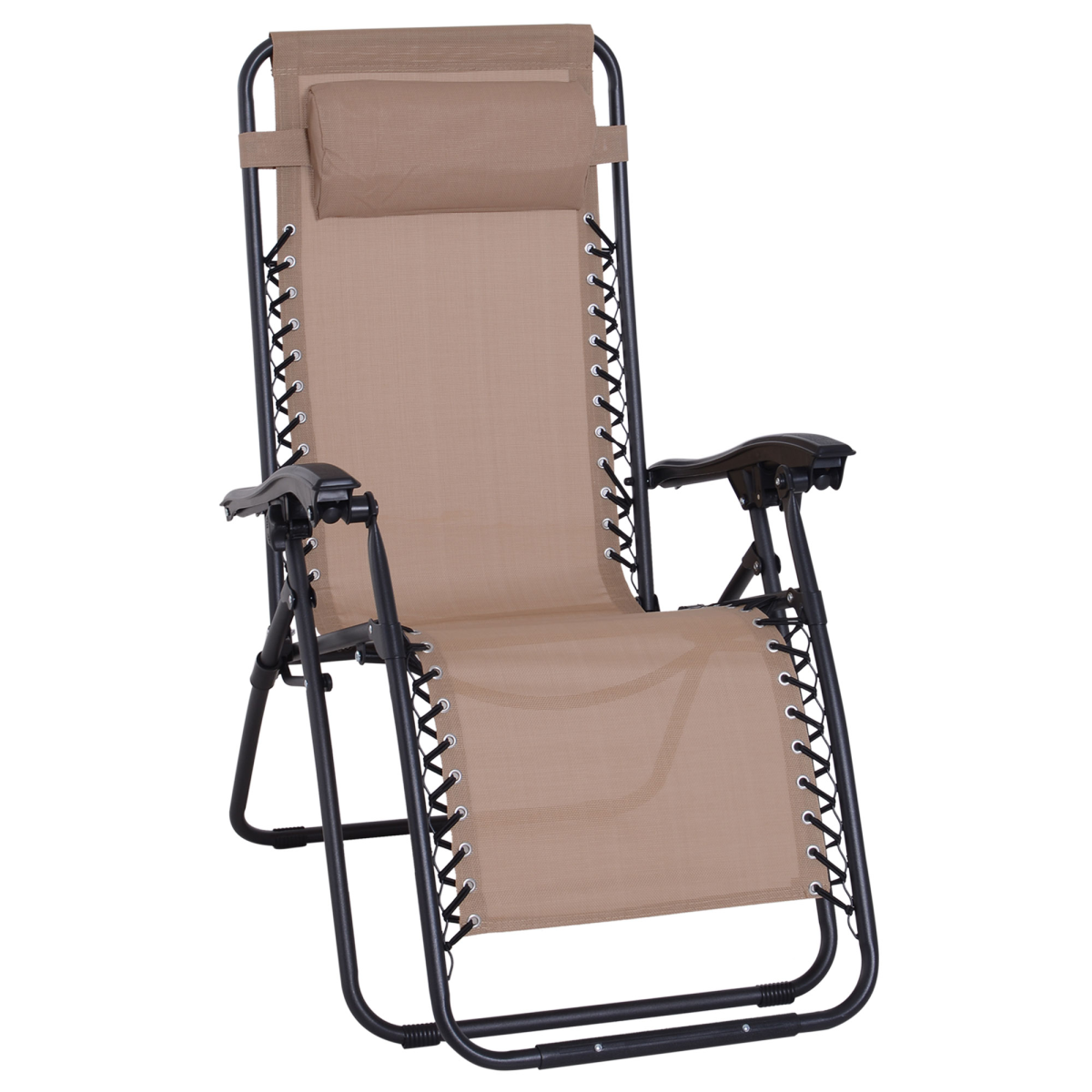 Zero Gravity Chair Adjustable Patio Lounge Chair Recling Seat