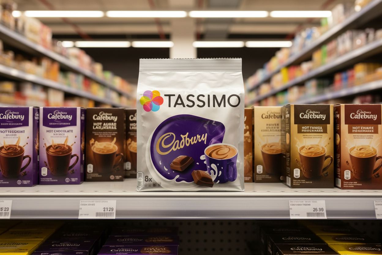 5 x Tassimo Cadbury Hot Chocolate Pods X8