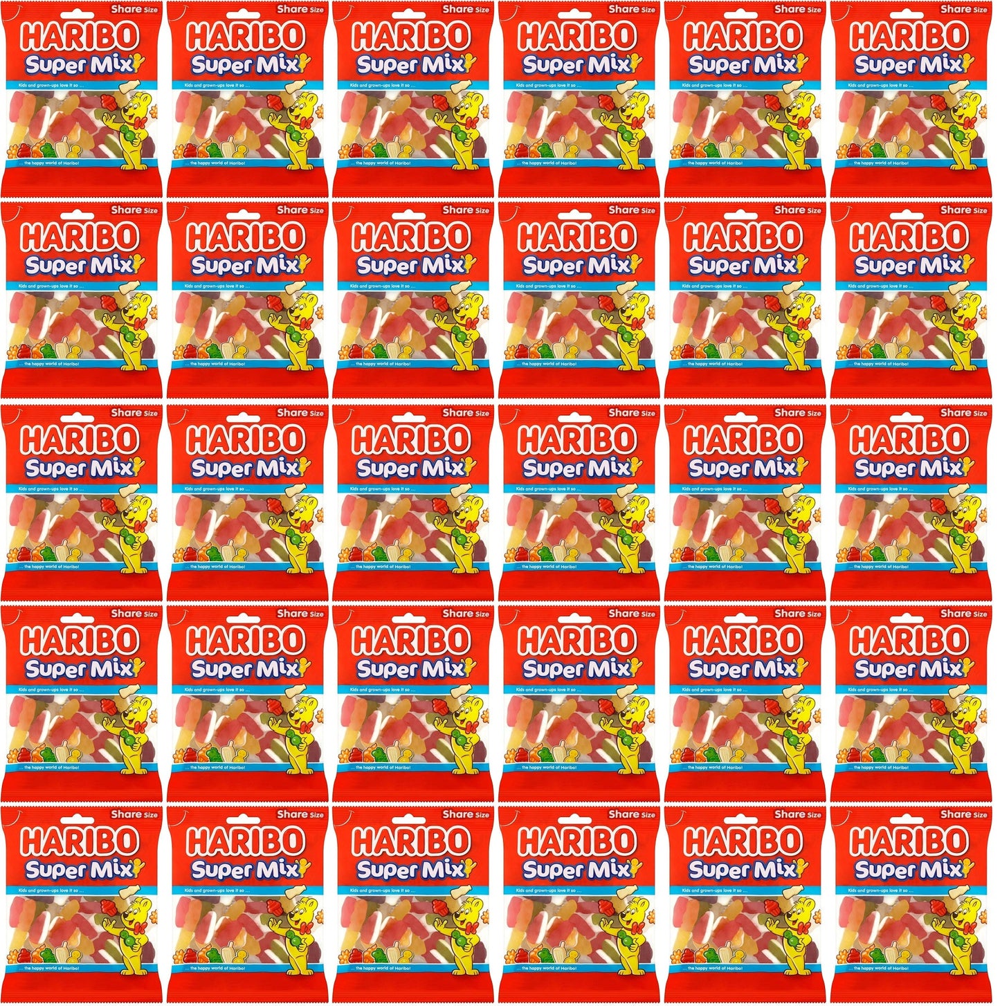 30 x Haribo Supermix 140G