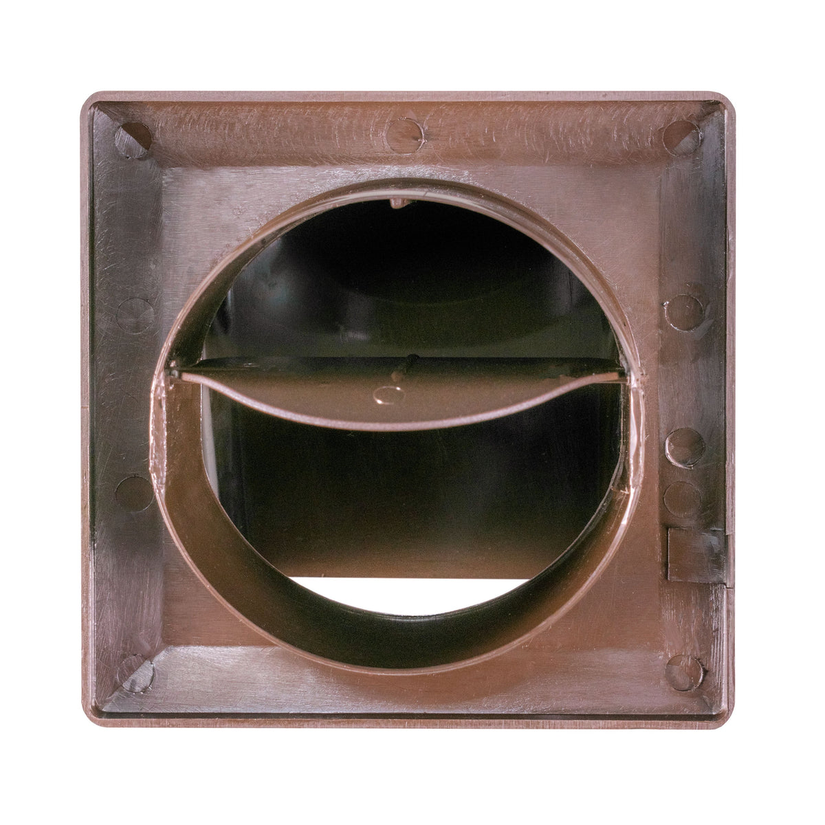 Through Wall Ventilation Kit RICO Pull-Cord Switch Fan with Brown External Vent