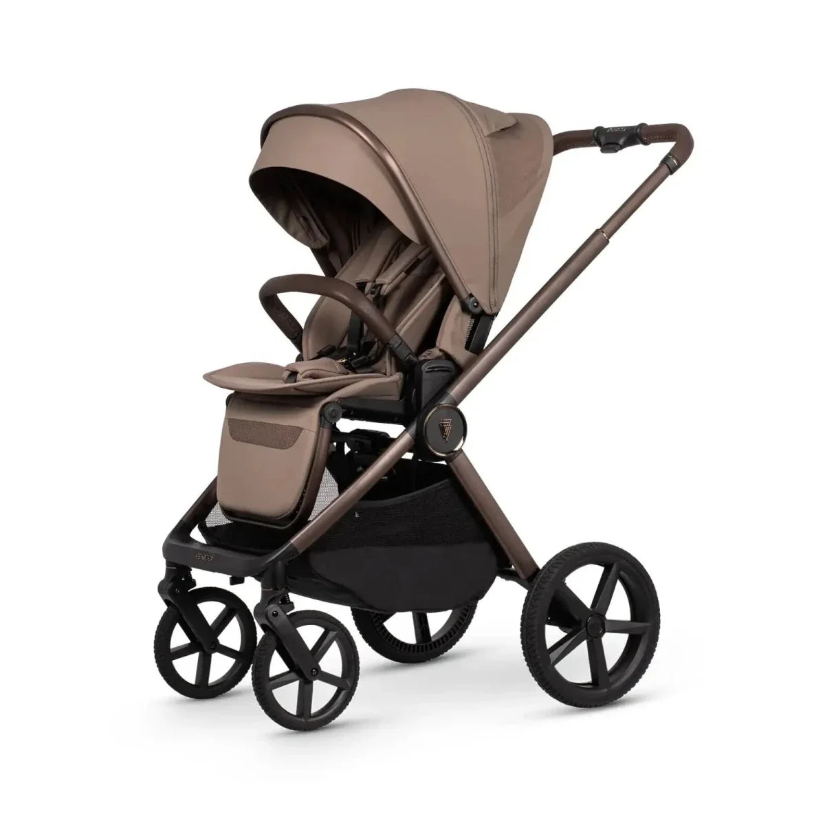 Venicci Upline 3 3-in-1 12 piece Comfort Bundle - Black/Sand