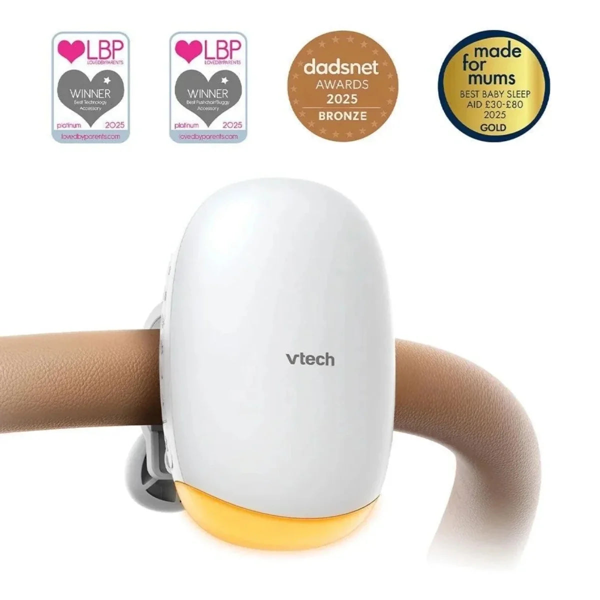 VTech V-Hush Sound & Motion Stroller Rocker - White