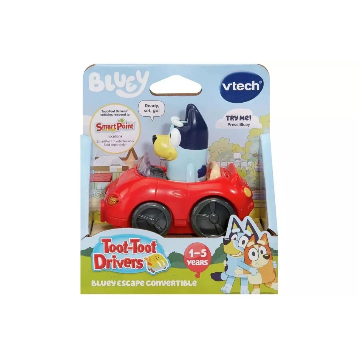 VTech Toot-Toot Drivers Bluey Escape Convertible