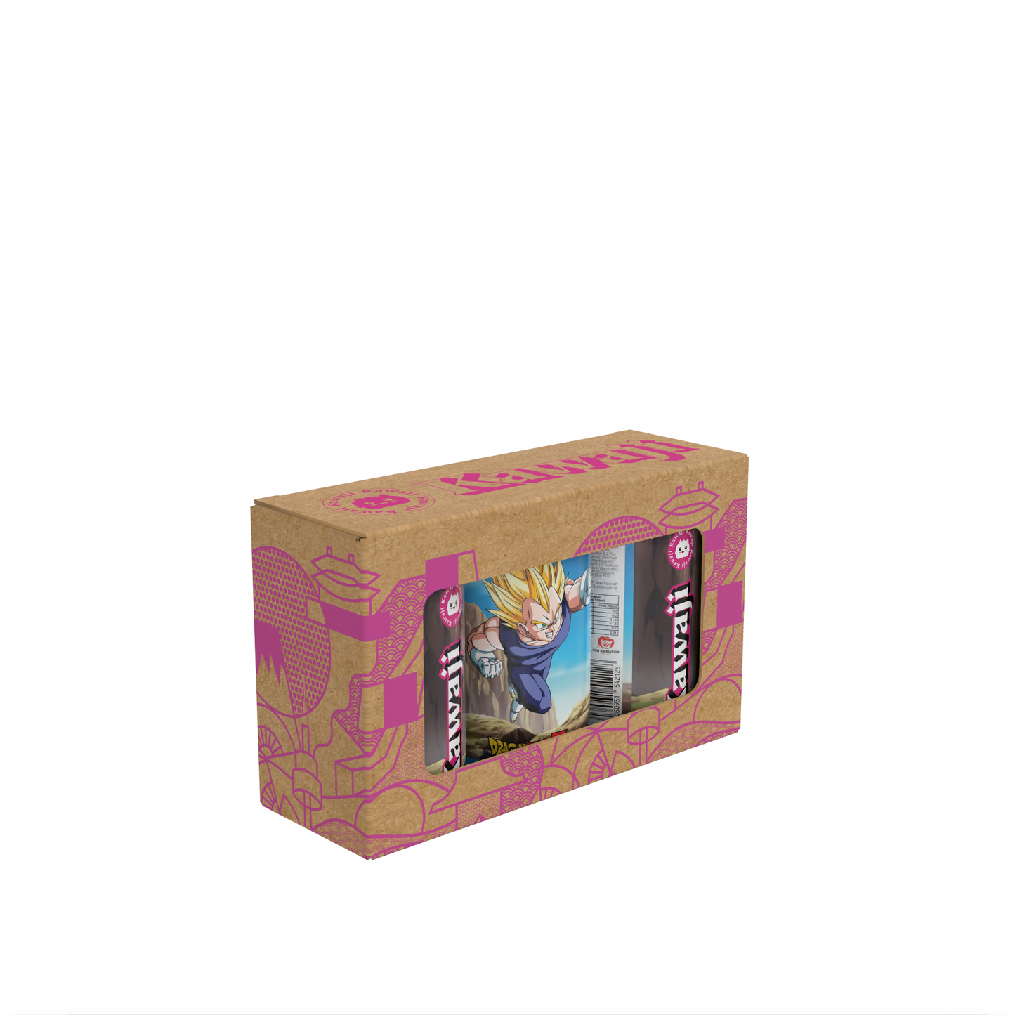 Dragon Ball Z Vegeta's Blue Fury -  Blueberry Flavour Soda Can 330ml