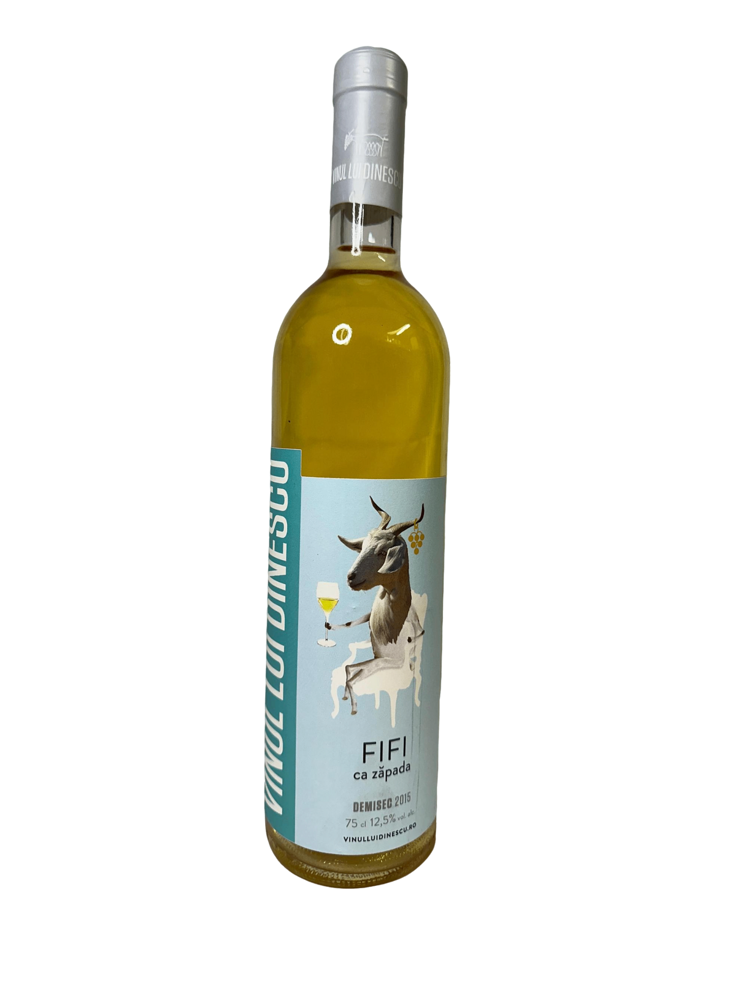 Vinul lui Dinescu Fifi ca Zapada White Wine