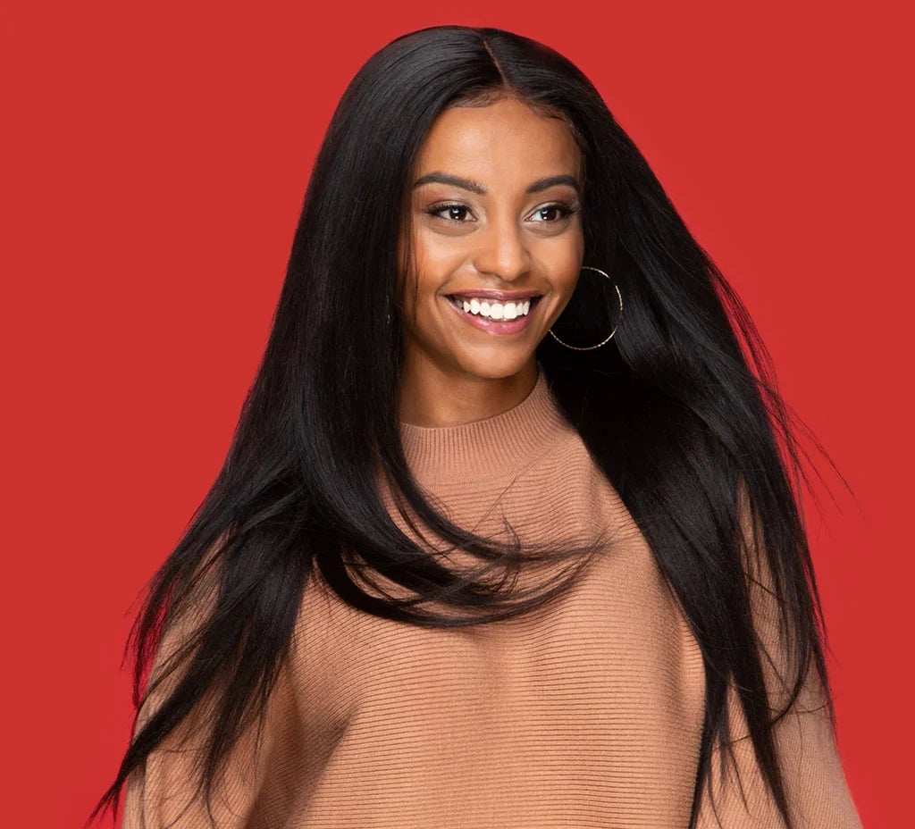 100% Virgin Brazilian Straight Hair Extensions - Luxurious Volume & Seamless Blend for UK Women & Stylists