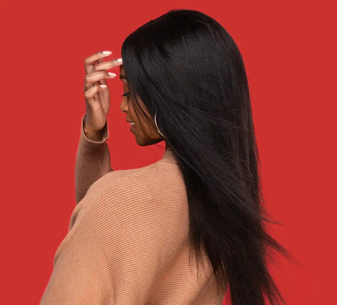 100% Virgin Brazilian Straight Hair Extensions - Luxurious Volume & Seamless Blend for UK Women & Stylists