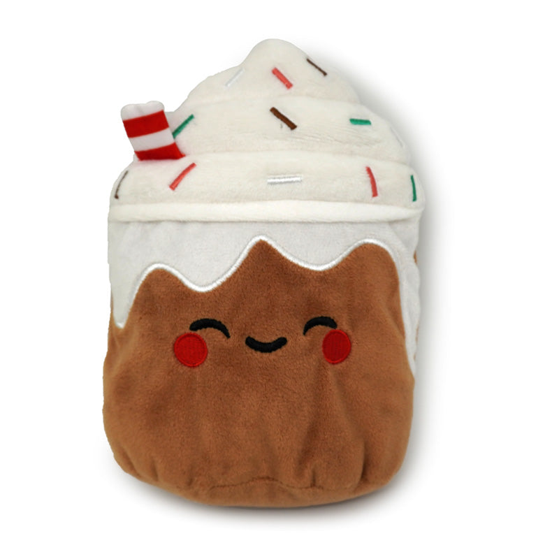 Spiced Latte Foodiemals Microwavable Plush Lavender Heat Pack