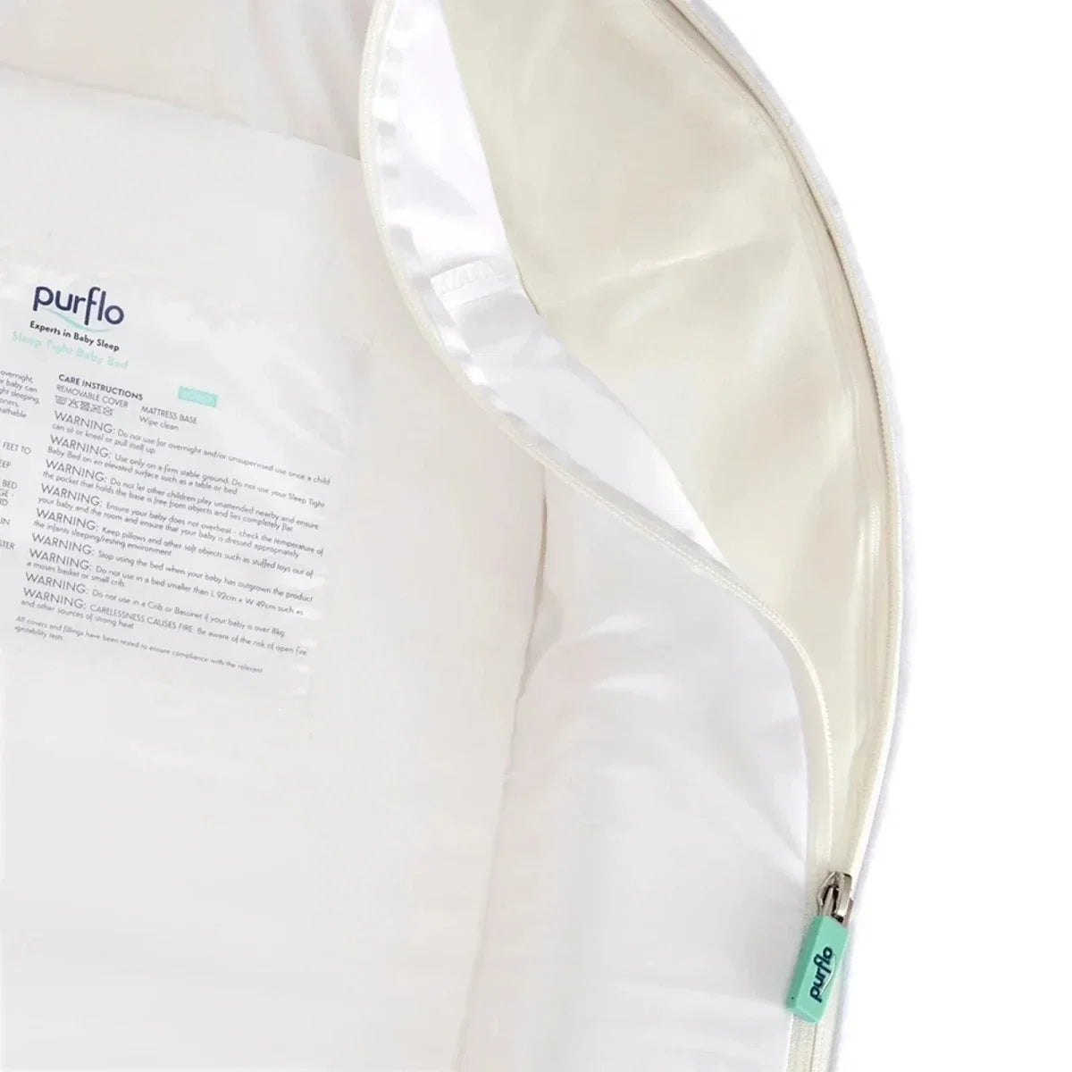 Purflo Sleep Tight Bed - White