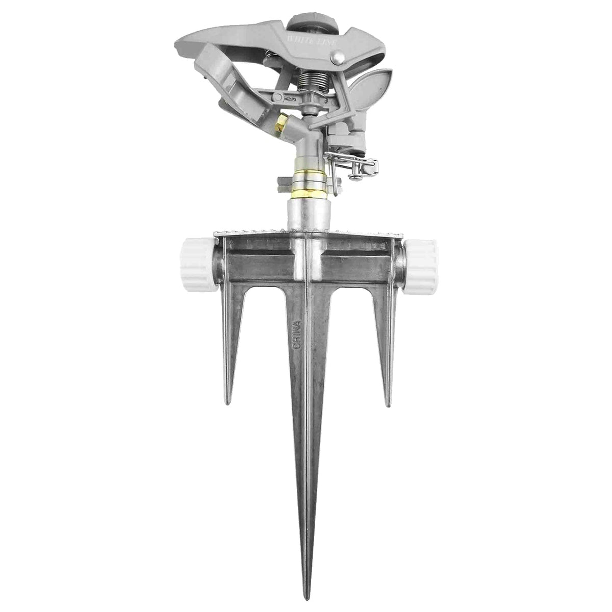 Pulsating Lawn Sprinkler - Triton White Line