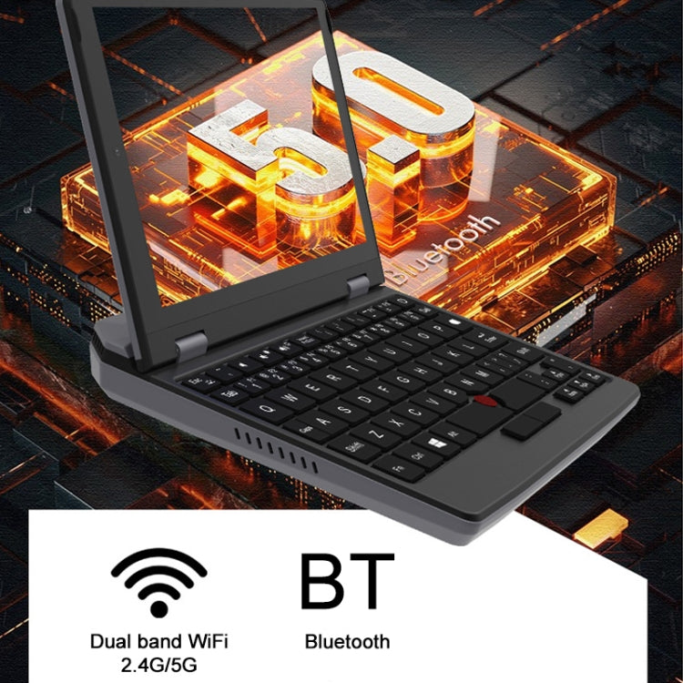 Windows 10 Intel Celeron N4000 Dual Core up to 2.6GHz, Support Dual Band WiFi & BT & TF Card, 12GB+128GB